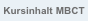 Kursinhalt MBCT